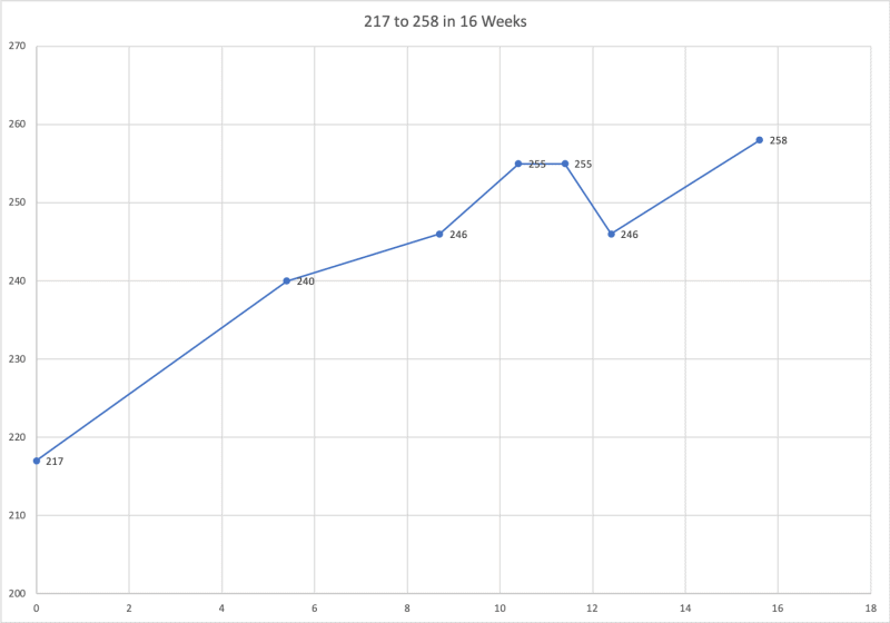 Step 1 250-270 - 217 to 258 in 16 Weeks